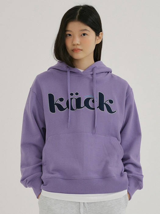 KACK DOUBLE DOT HOOD LAVENDER