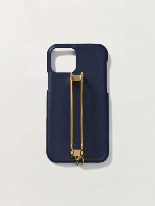 Phone Case with Leather Strap Liney Navy