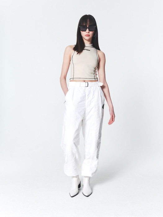 Active Classic Cropped Top Ivory