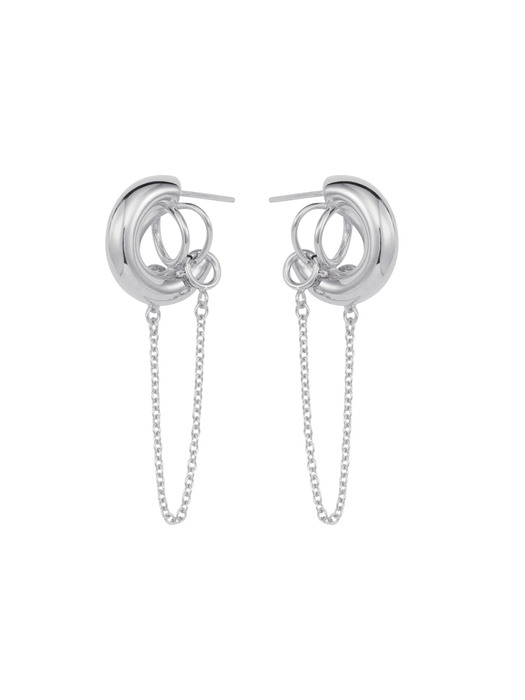 [Silver 925] multi-way cosmos earrings-SILVER
