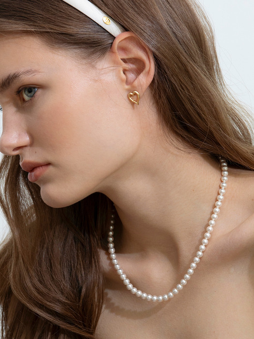 swarovski pearl classic necklace 6mm