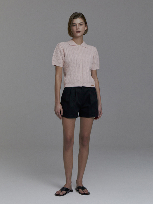 PVIL Cotton Shorts(Black)