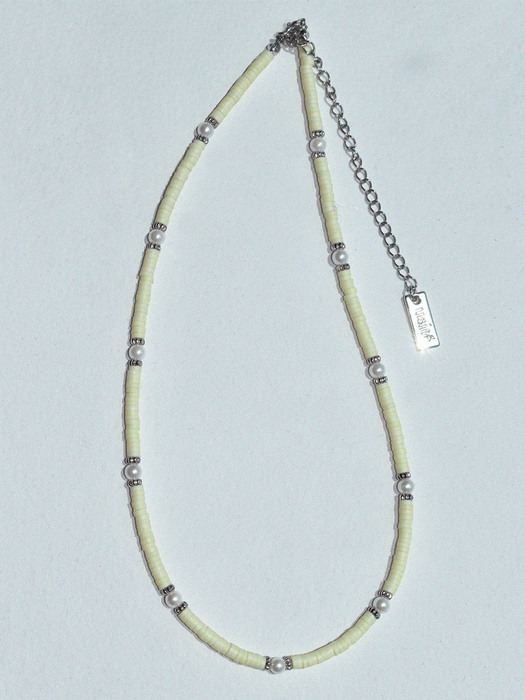 Rubber GUM Necklace (Lemon)