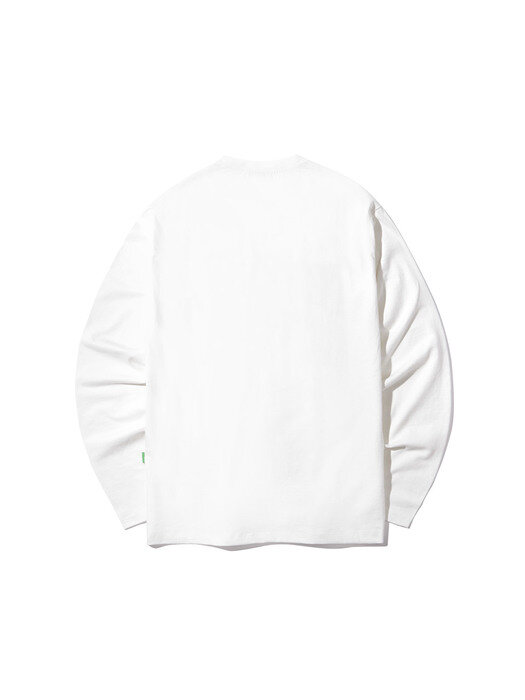 S223TS17 테린이 토토 긴팔 티셔츠 (WHITE)