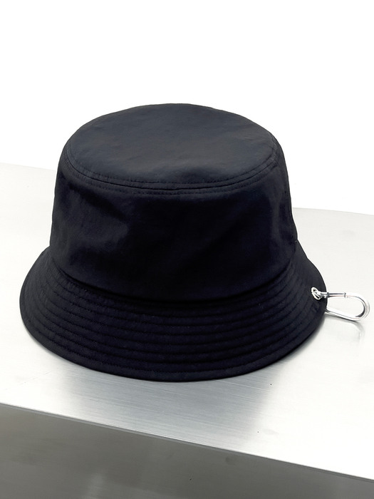 [snap hook]cotton eyelet loop bucket hat