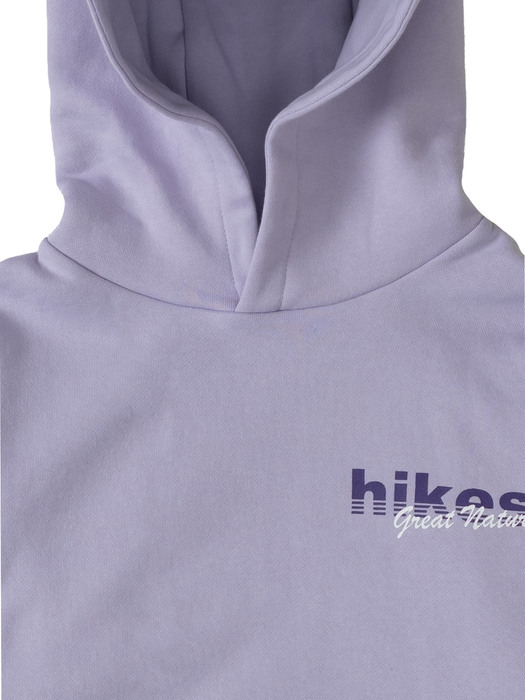 HIKES Mini Logo HOODIE_Light Purple