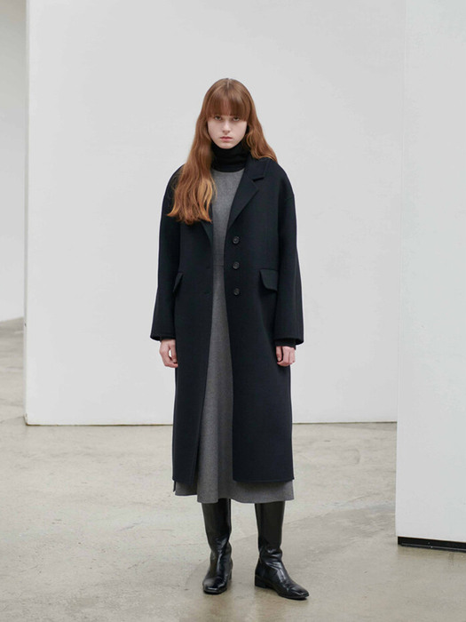 [단독기획]22FN basic handmade coat [BK]