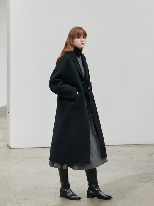 [단독기획]22FN basic handmade coat [BK]