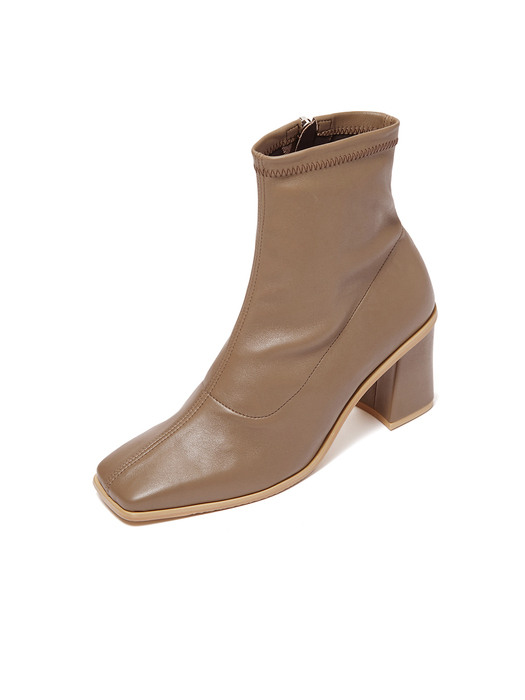 BB Span Ankle Boots_Mocha