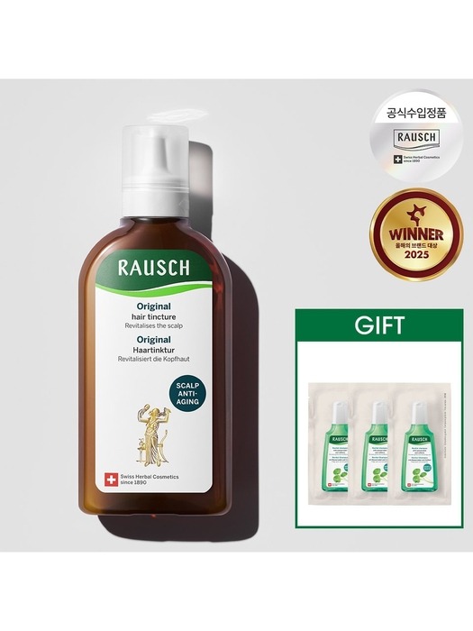 라우쉬 오리지널 헤어 팅크처 200ml+GIFT