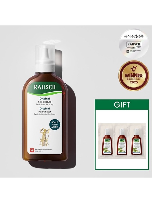 라우쉬 오리지널 헤어 팅크처 200ml+GIFT