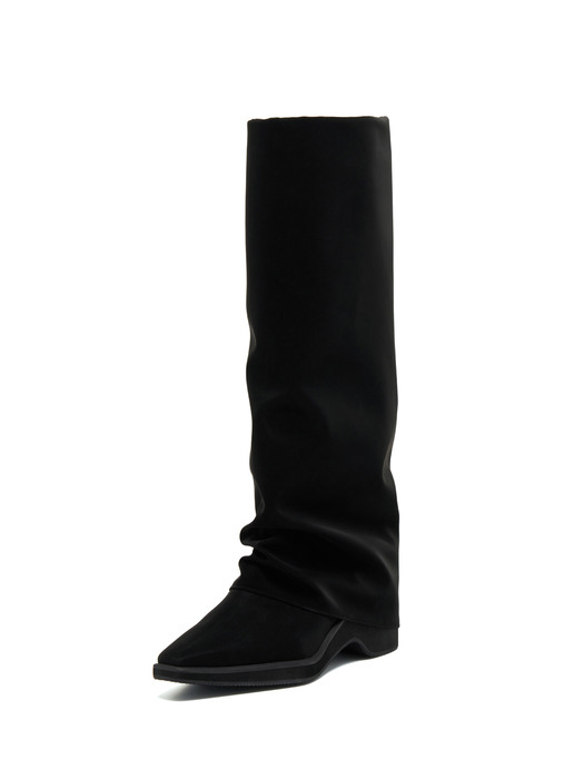 Hill Leg Warmer Long Boots black