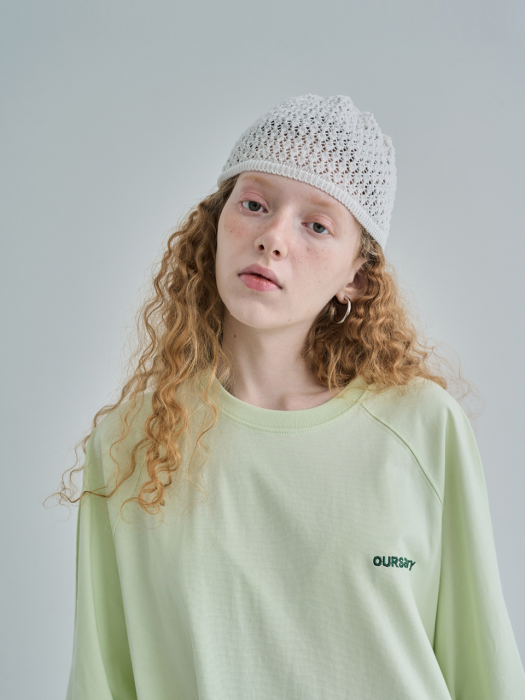 Iconic Net Beanie / Ivory