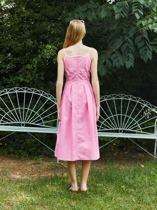 Heart Binding Dress_Bubble Pink