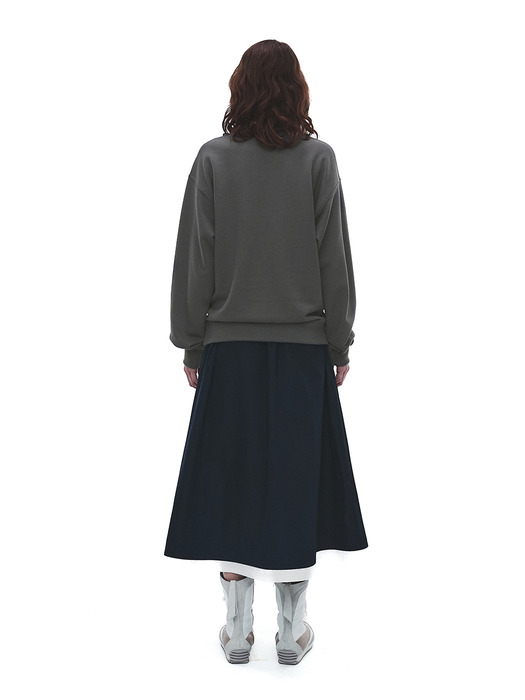 Flared Long Skirt