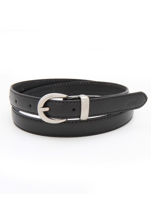 mini hoop leather belt