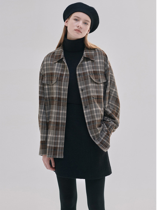 23WN winter casual check shirts [B/CH]