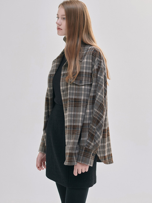 23WN winter casual check shirts [B/CH]