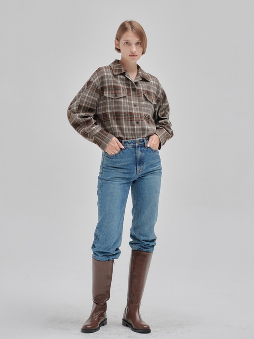 23WN winter casual check shirts [B/CH]