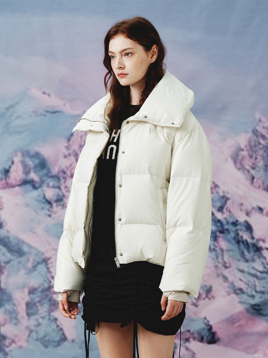 Comos Down Padded Jacket_Ivory