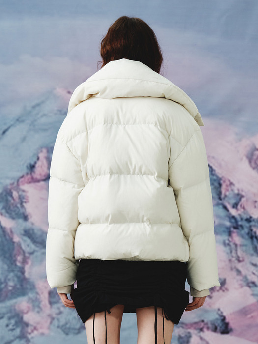 Comos Down Padded Jacket_Ivory