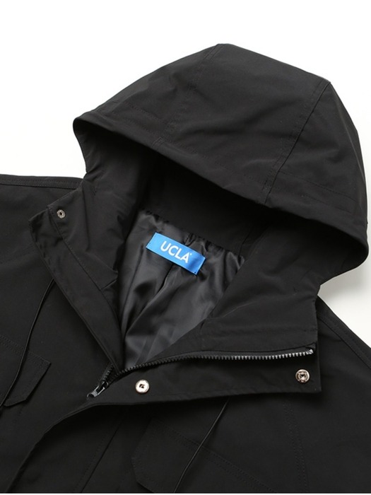 남성 코프코어 후드 재킷[BLACK](UA1UJ04_39)