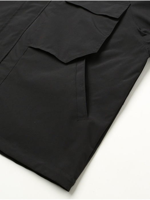 남성 코프코어 후드 재킷[BLACK](UA1UJ04_39)