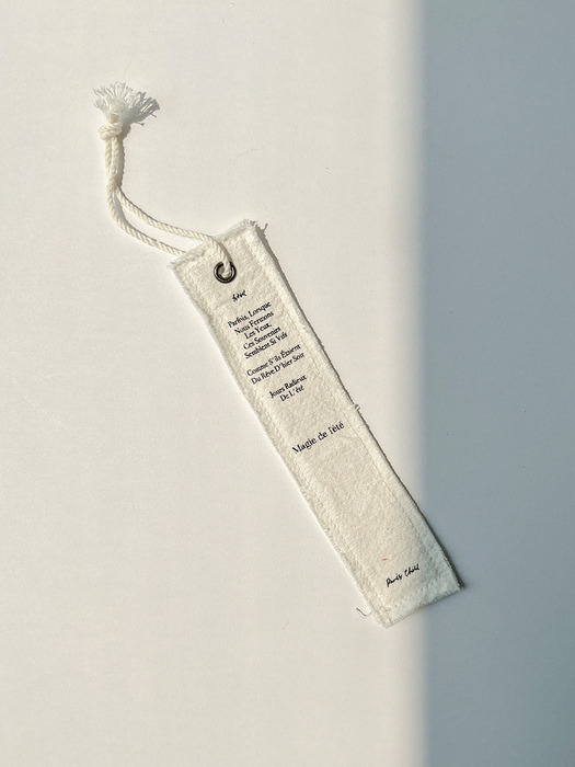Summer Magic Fabric Bookmark (2color)