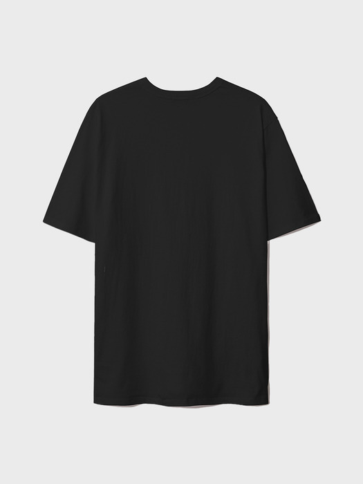 24SS Cotton Short Sleeve T-Shirt Freedom Trail Black