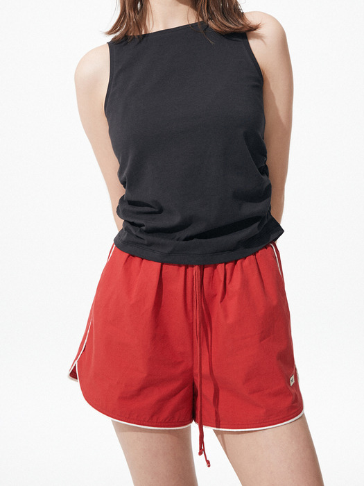 Dolphin Track Shorts [Red]