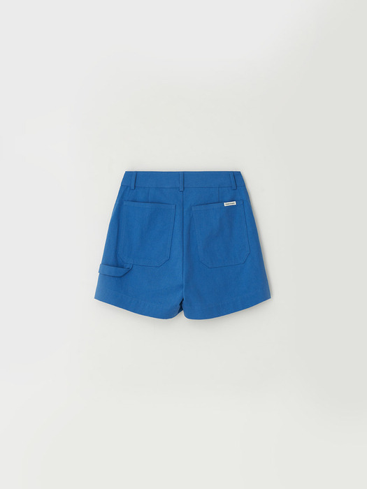 pocket shorts - summer blue