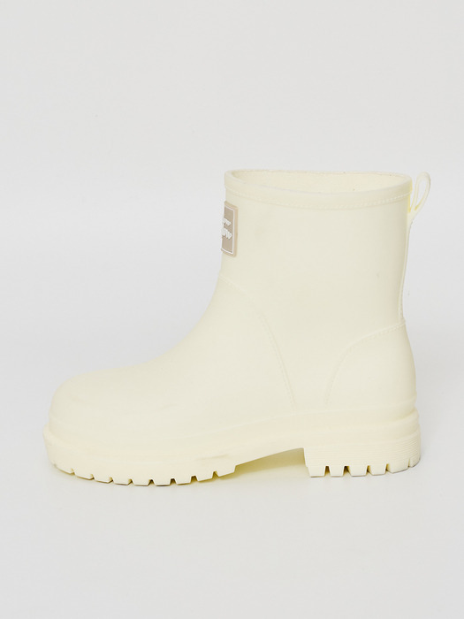 레인부츠 RE-RAIN BOOTS IVORY