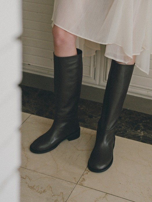 MINIMAL LONG BOOTS (3 COLORS)