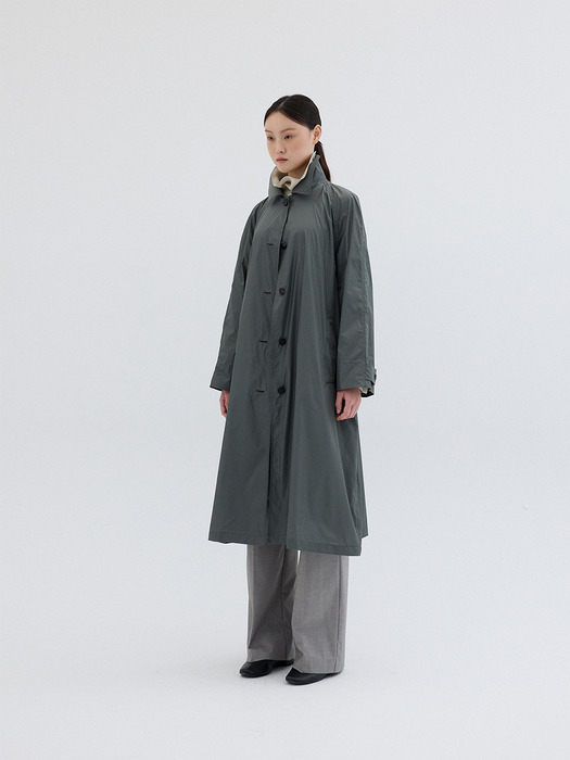 LIGHT WEIGHT TRENCH COAT_KHAKI GREY