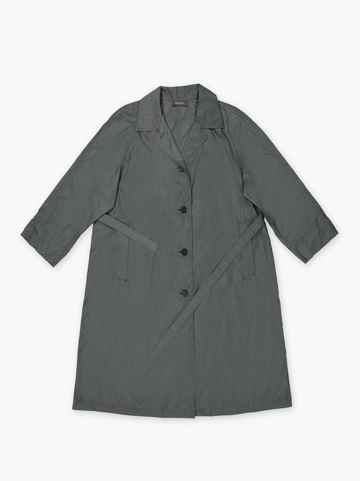 LIGHT WEIGHT TRENCH COAT_KHAKI GREY