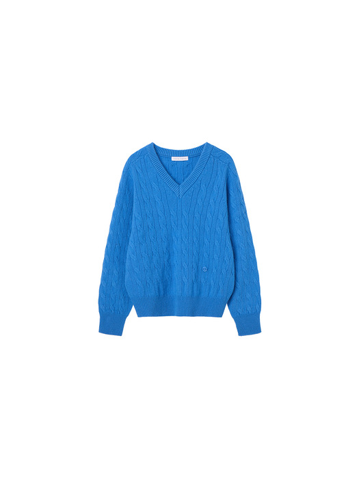 V-neck Wholegarment Knit Pullover VC2499PO902M