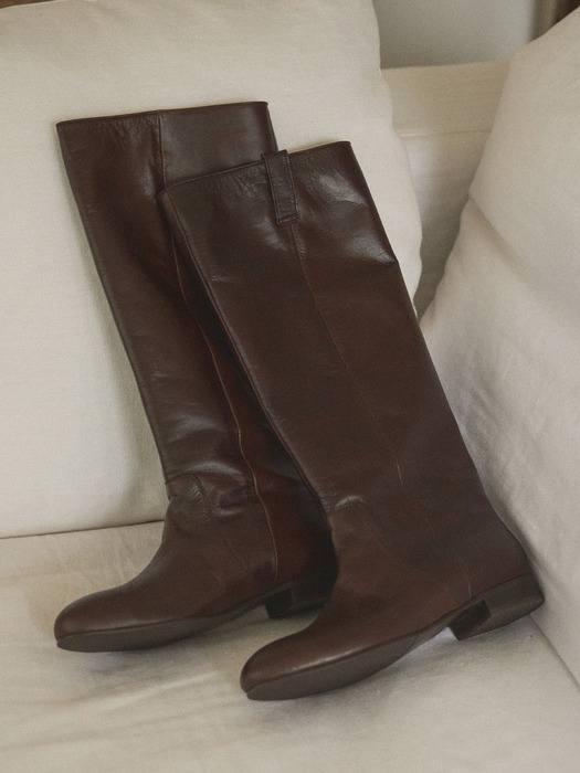 [단독]Flot Leather Boots_2colors