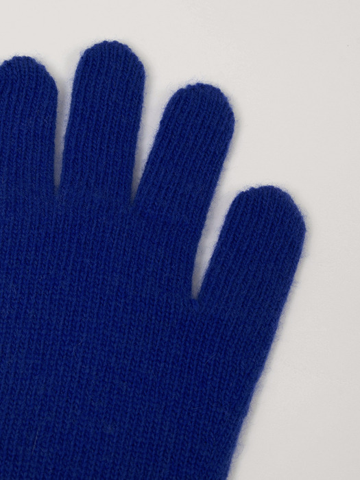 SOFT CASHMERE GLOVES _COBALT BLUE