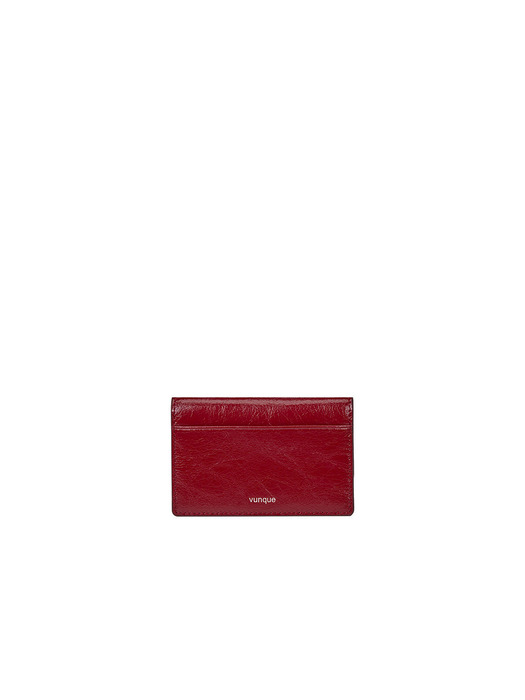 Toque Balaca Card Wallet (토크 발라카 카드지갑) Berry Red