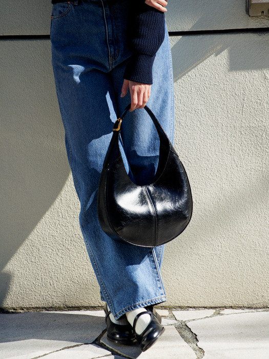 [단독]ROUND MIELE HOBO BAG_2COLORS