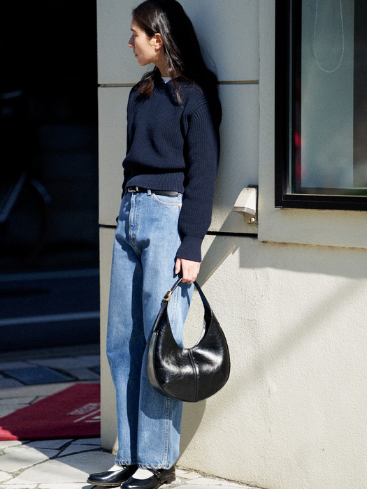 [단독]ROUND MIELE HOBO BAG_2COLORS