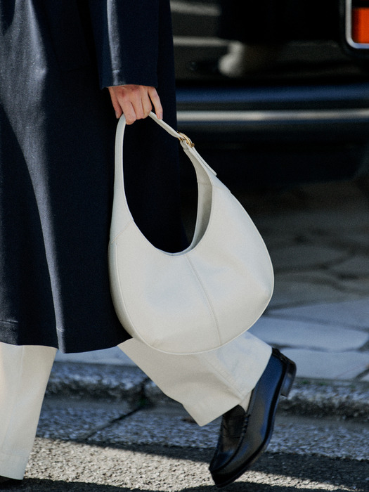 [단독]ROUND MIELE HOBO BAG_2COLORS