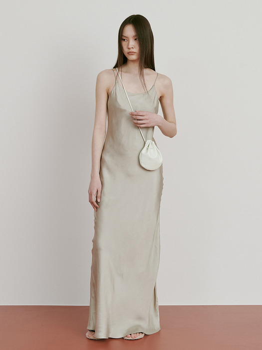 [딘디 PICK]Moon Jar - Shaped  Belted Bag_Mint