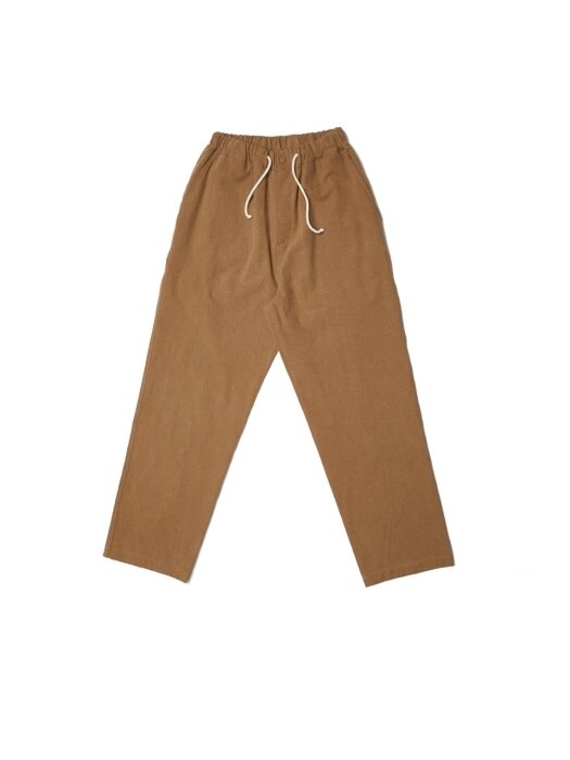 MODOO PANTS_TAPERED (BROWN)