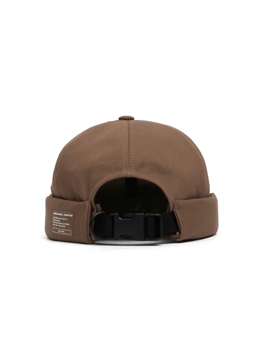 MOLD CAP / TWILL COTTON / D BROWN