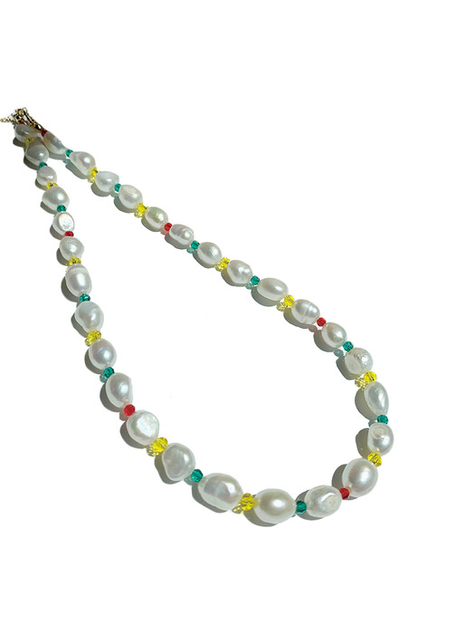 Pearl, MiX Beads Necklace