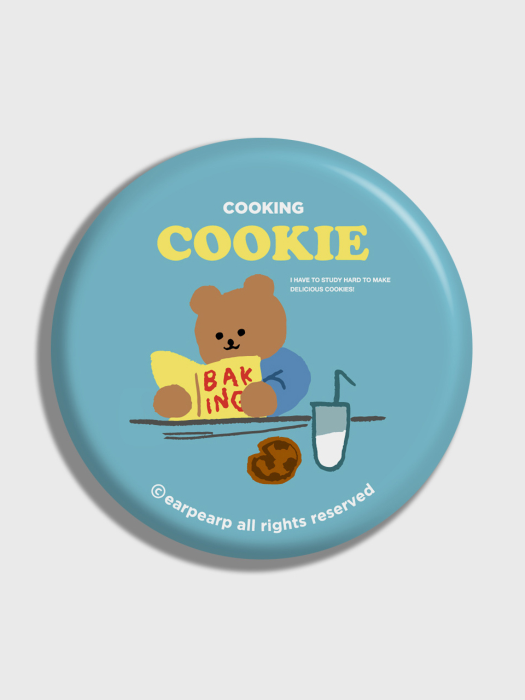 cookie bear-sky blue(거울)