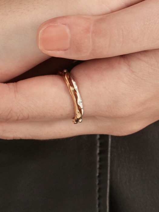 Melting Ring (Silver, Gold)