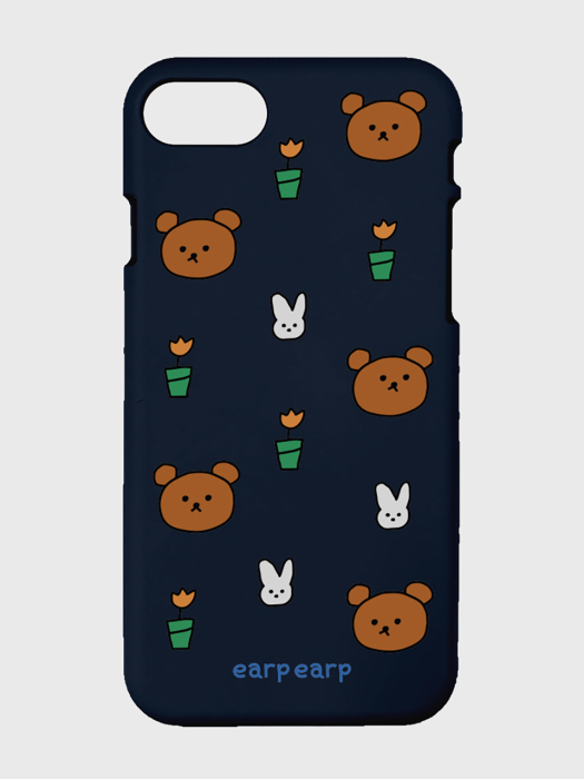 Bear and rabbit-navy(color jelly)