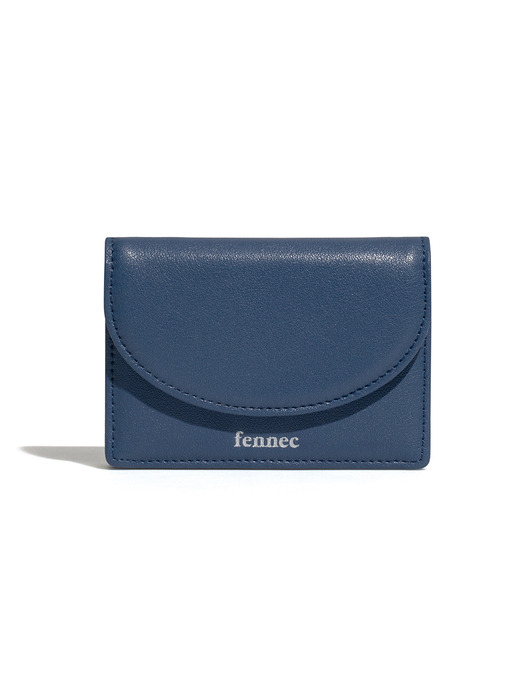 HALFMOON ACCORDION POCKET - DUSTY BLUE